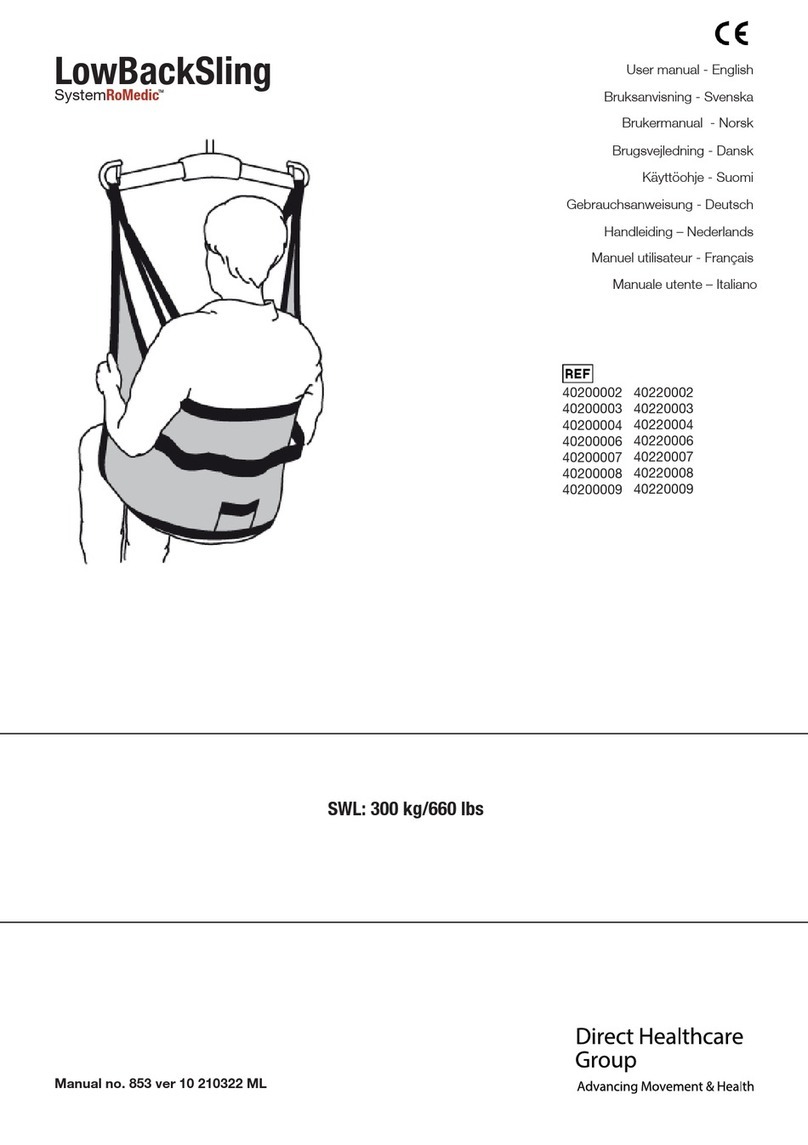 SystemRoMedic LowBackSling Manuale utente