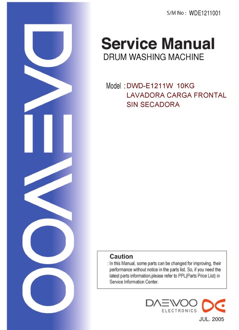 DAEWOO ELECTRONICS DWD-E1211W Manuale utente