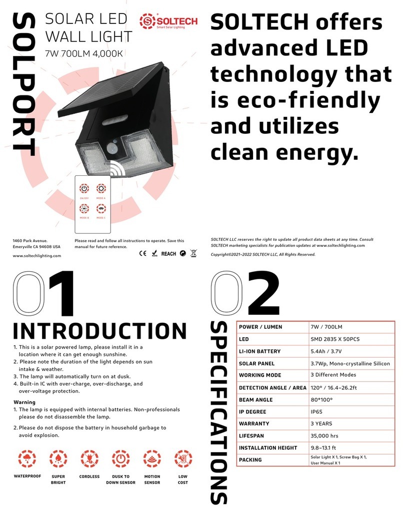 Soltech SOLPORT Manuale utente