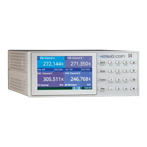 Cryo-con 54 Manuale utente