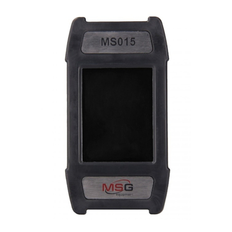 MSG MS015 COM Manuale utente
