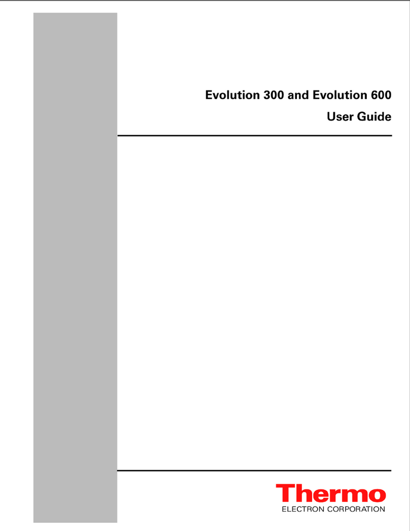 Thermo Electron Evolution 300 Manuale utente