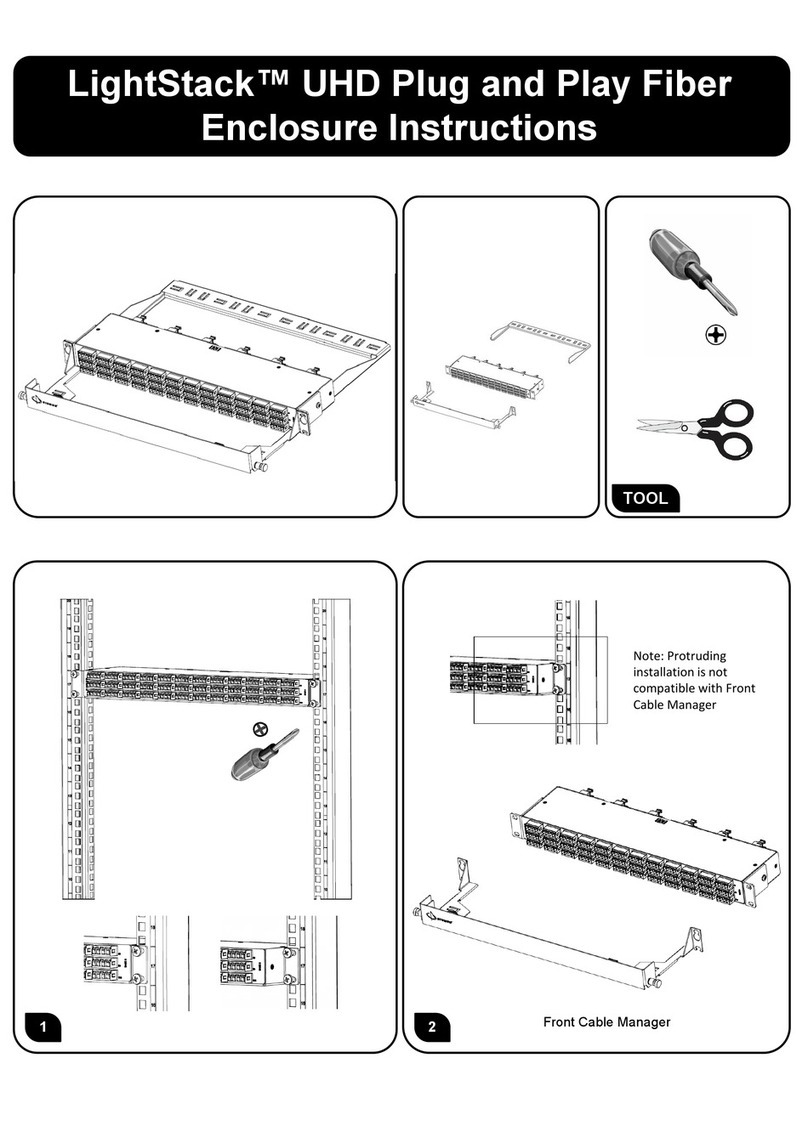 Siemon LightStack UHD Manuale utente