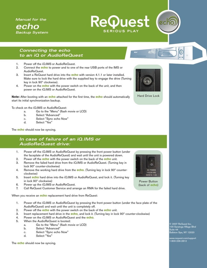 Request echo Manuale utente