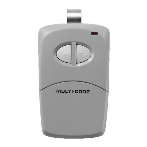 Linear MULTI-CODE 4120 Manuale utente