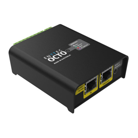 Enttec OCTO MK2 Manuale utente