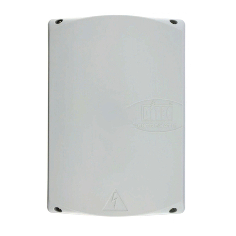 DITEC E1T Manuale utente