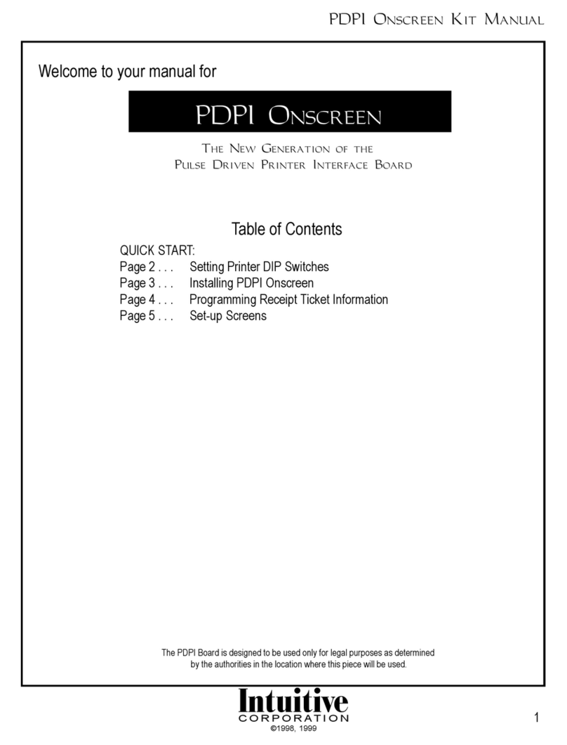 Intuitive PDPI Onscreen Manuale utente