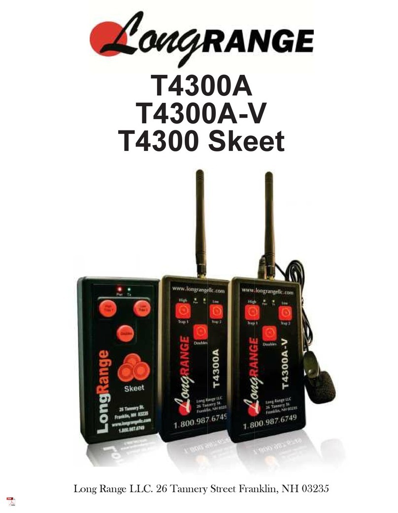 Long range T4300A Manuale utente