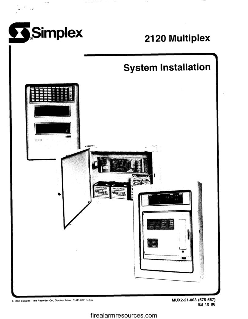 Simplex 2120 Guida utente