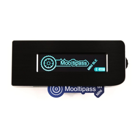 Mooltipass Mini BLE Manuale utente
