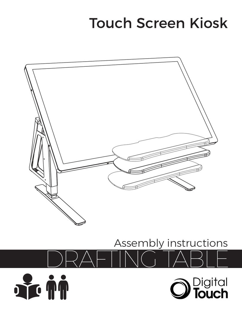 Digital Touch Systems Drafting Table Manuale utente