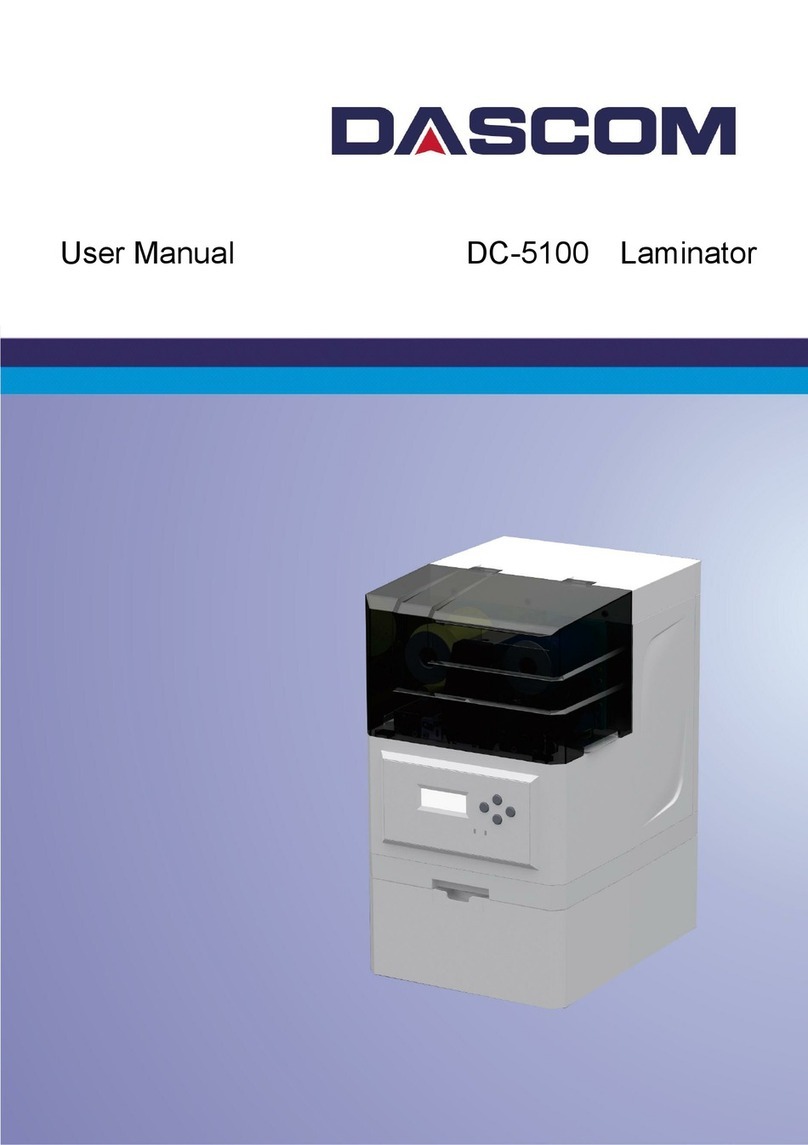 Dascom DC-5100 Manuale utente Dascom DC-5100 Manuale utente