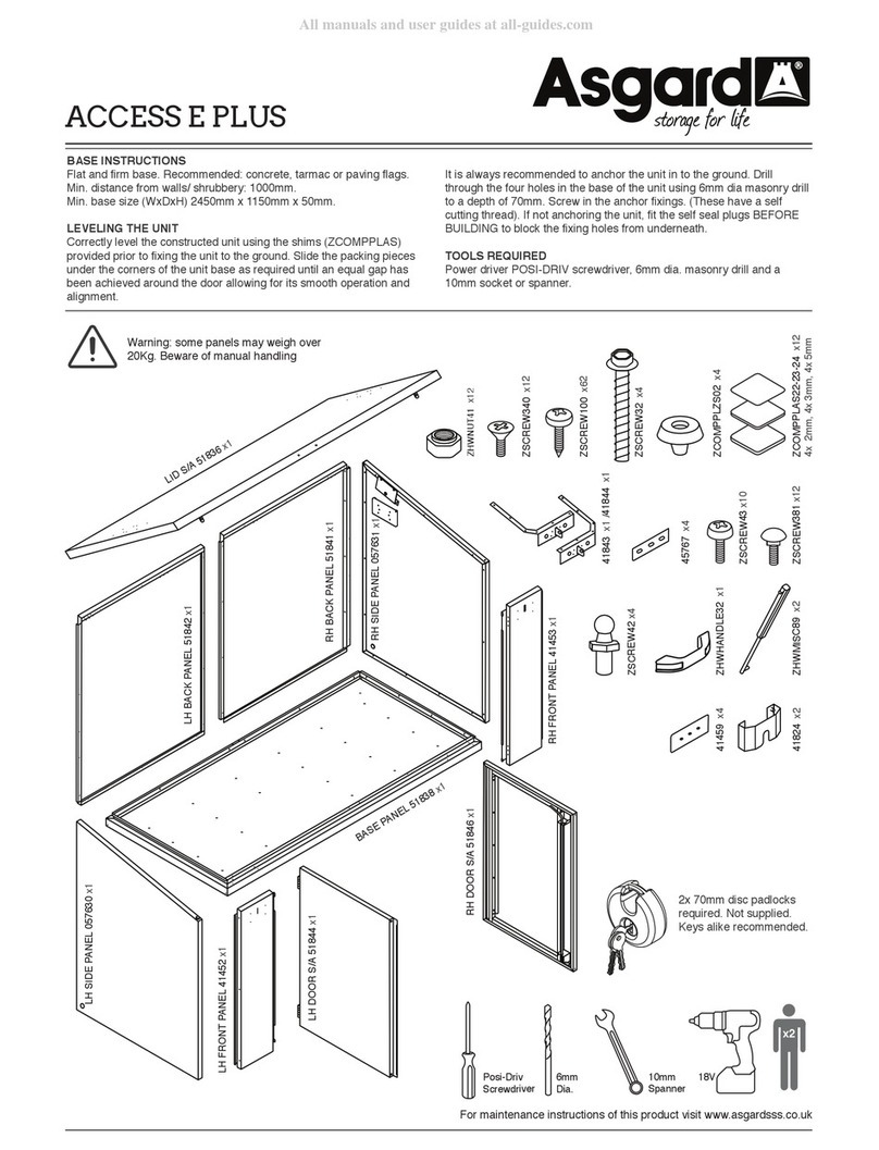 Asgard ACCESS E PLUS Manuale utente