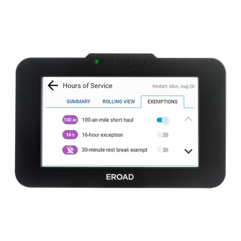 EROAD ELD Manuale utente