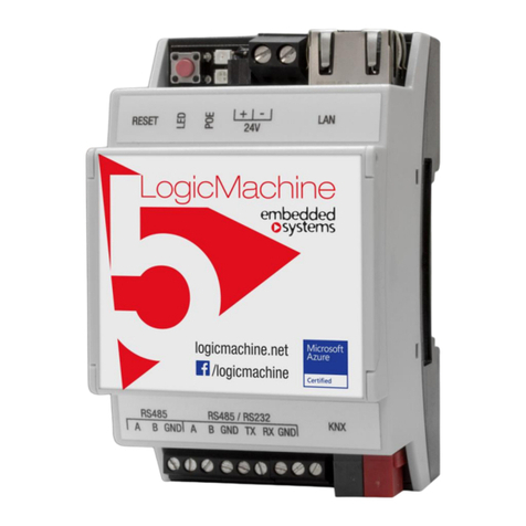 Embedded Systems LogicMachine5 Manuale utente