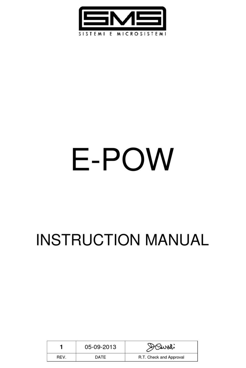 SMS E-POW Manuale utente
