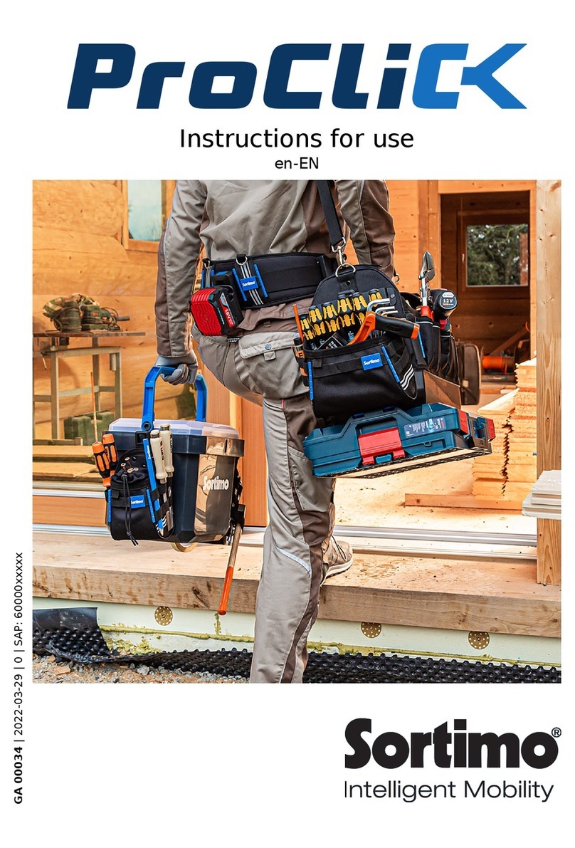 Sortimo ProClick Manuale utente
