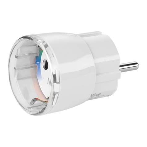 Nice Plug-Control Specifiche tecniche