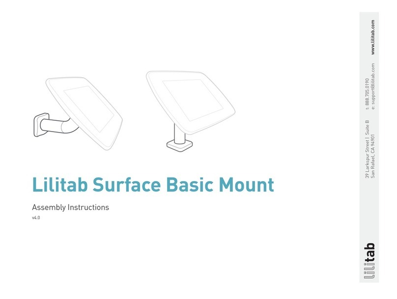 lilitab Surface Basic Mount Manuale utente