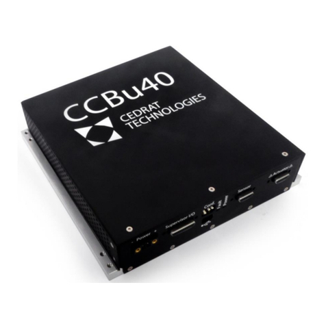 Cedrat Technologies CCBu40 Manuale di istruzioni