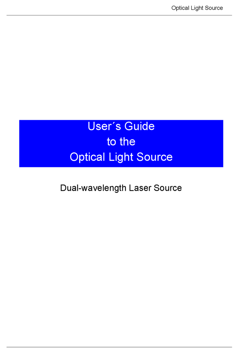 Argus Optical Light Source Manuale utente