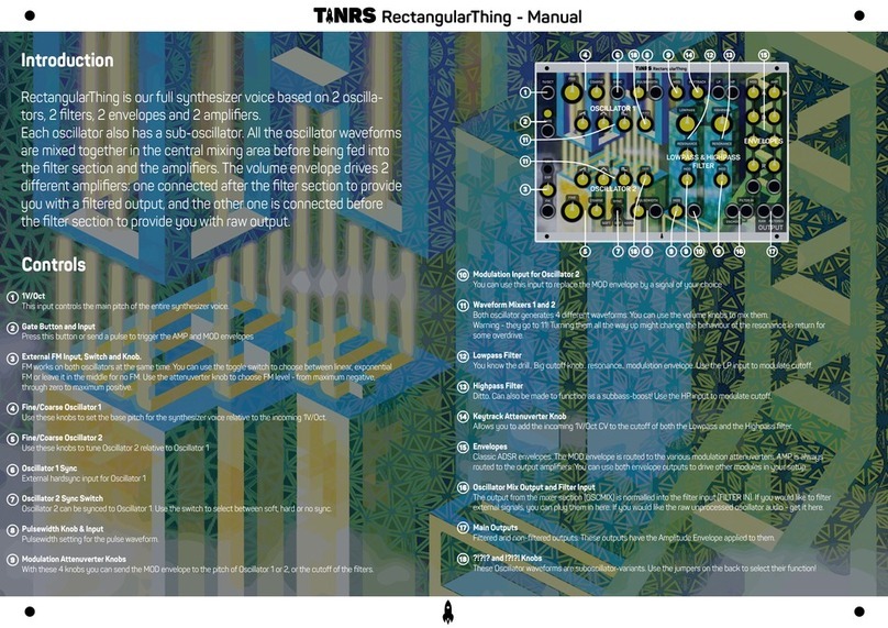 TINRS RectangularThing Manuale utente