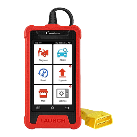 Launch Creader Elite Manuale utente