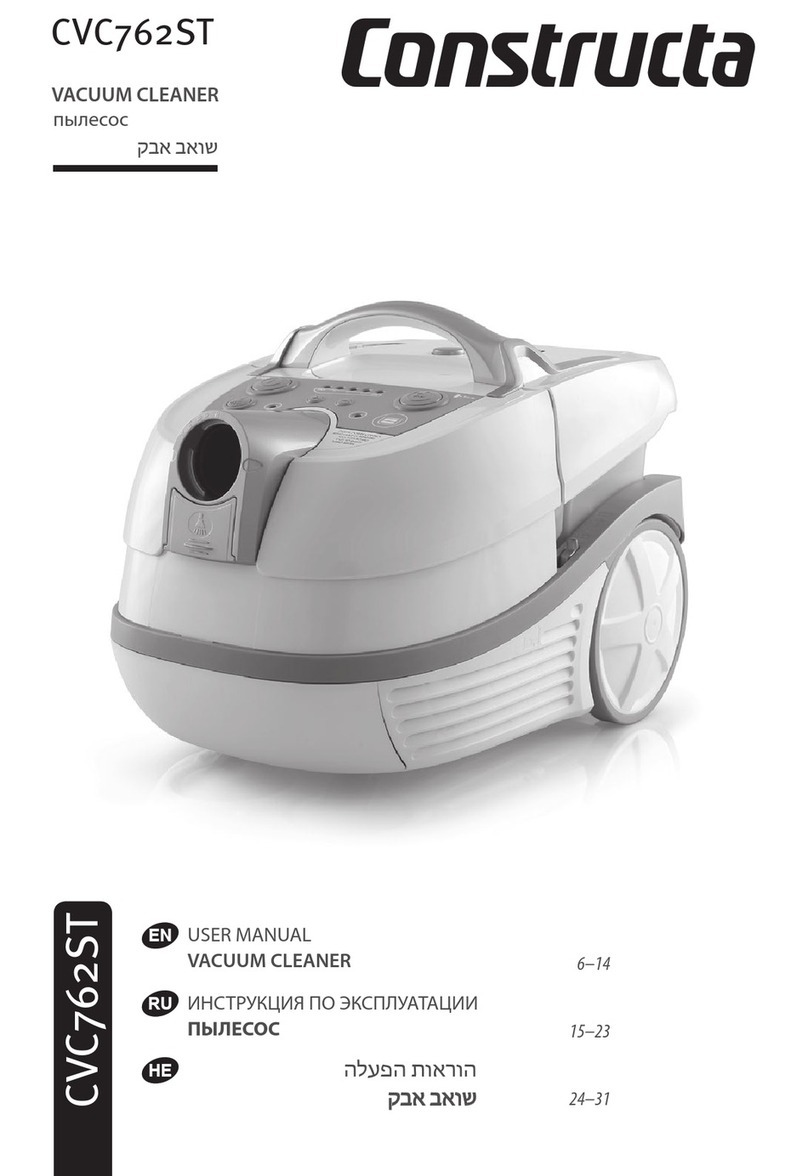 CONSTRUCTA CVC762ST Manuale utente