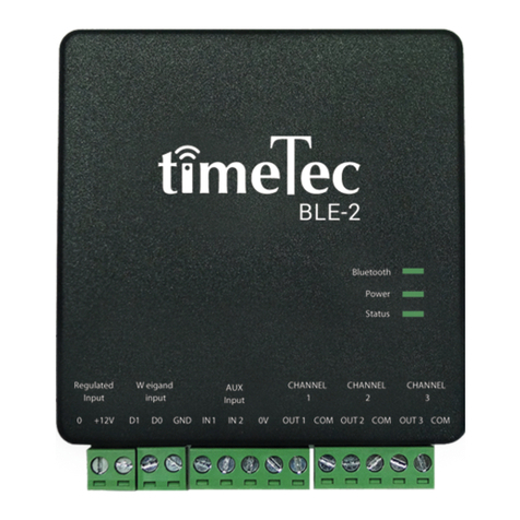 TimeTec BLE-2 Manuale utente