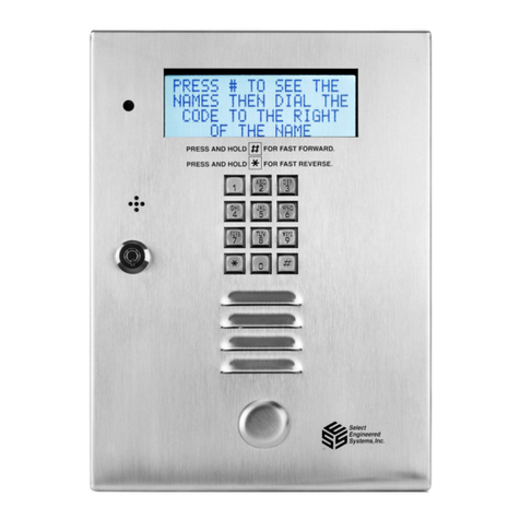 Select Engineered Systems TEC1A Series Istruzioni per il montaggio