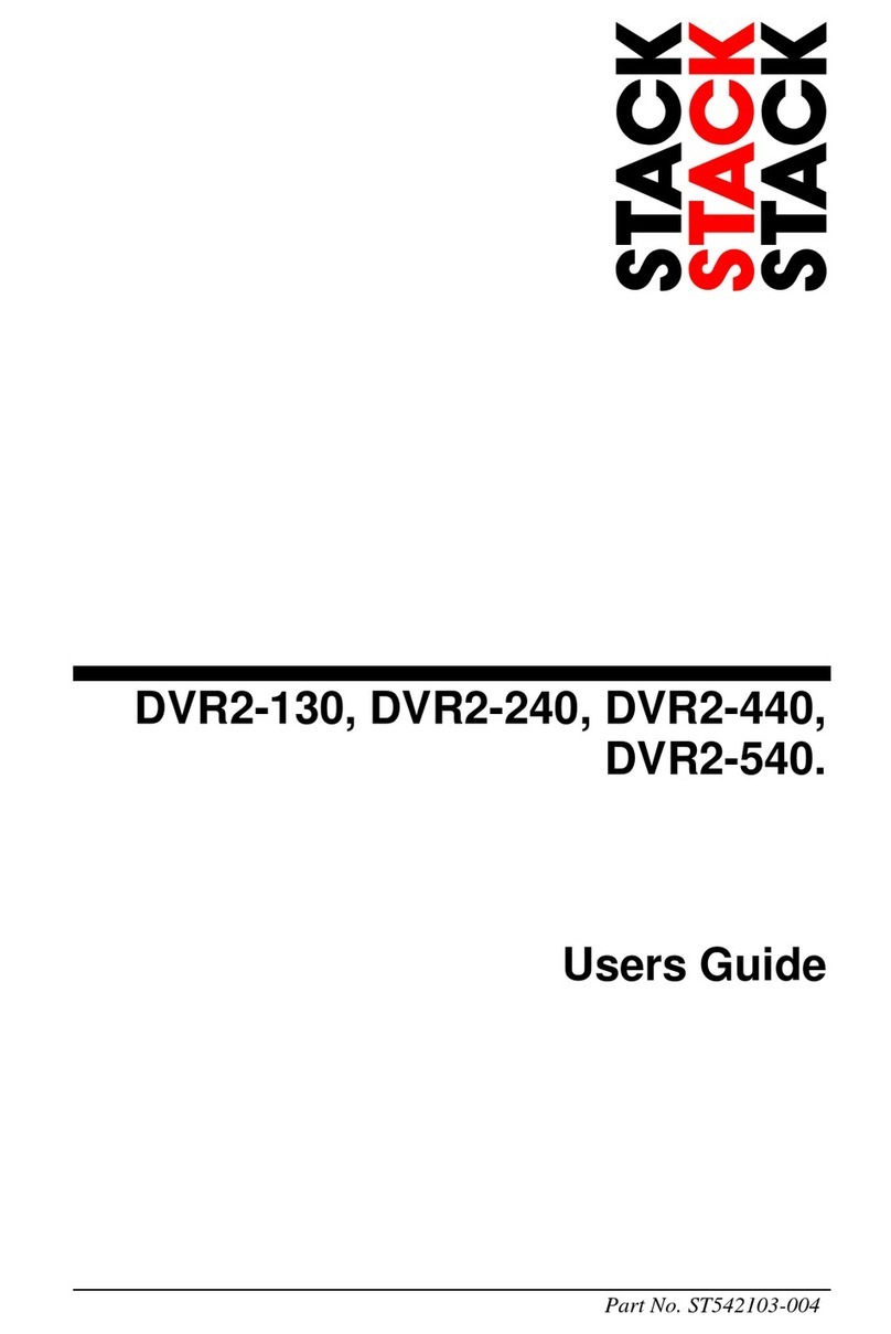 Stack DVR2-130 Manuale utente