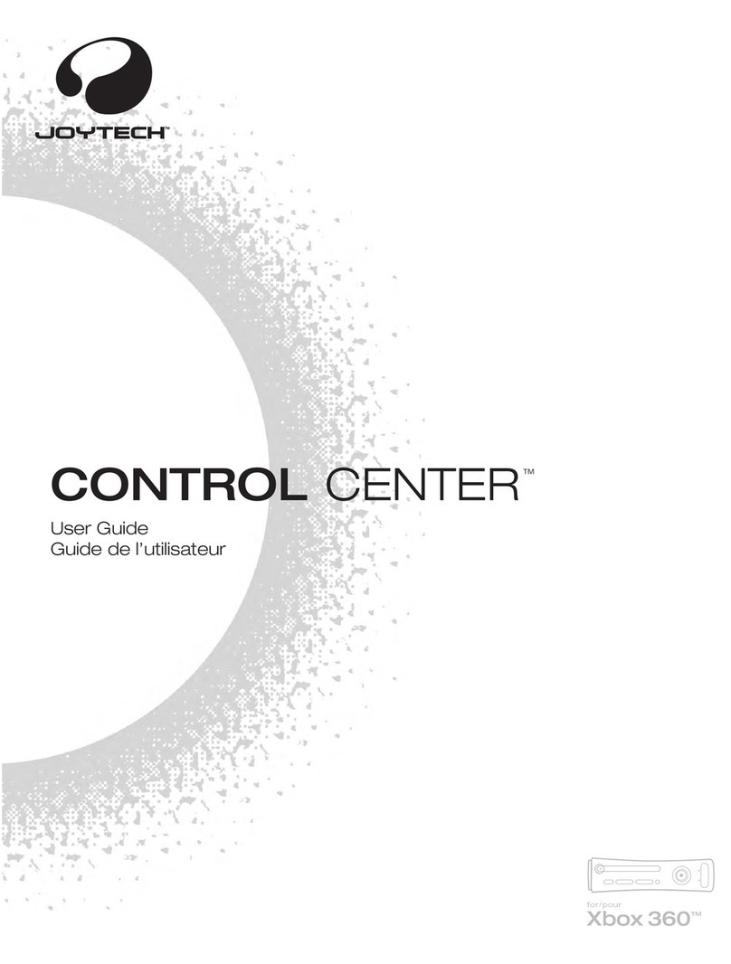 JOYTECH CONTROL CENTER 540C Manuale utente