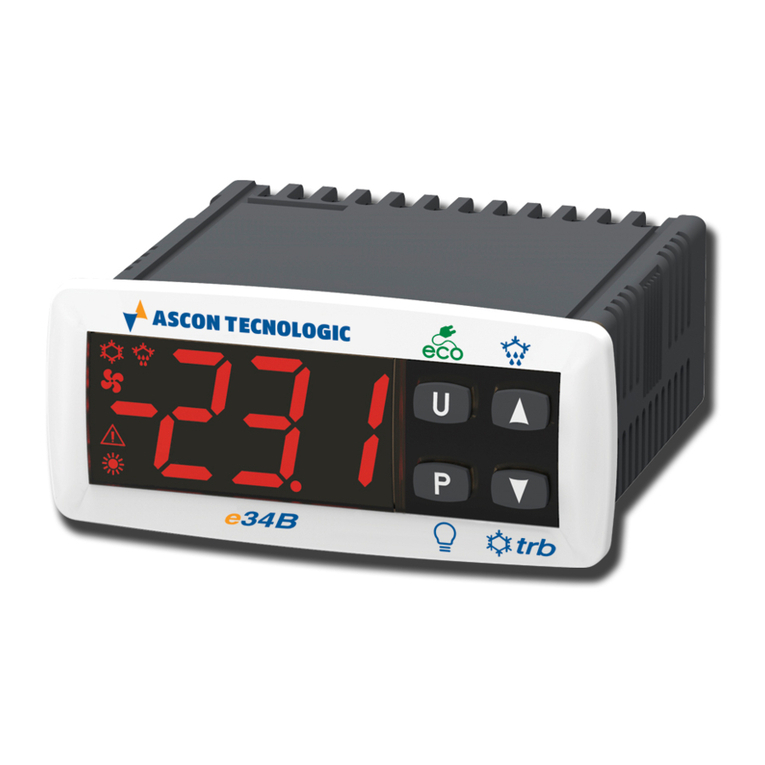 Ascon tecnologic e34B Manuale utente