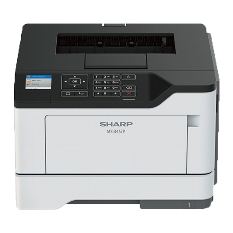 Sharp MX-B467P Manuale utente