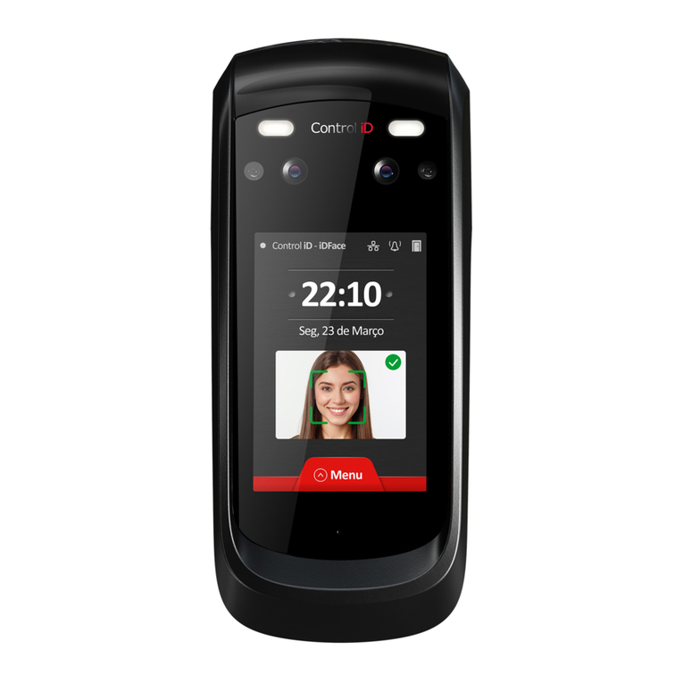 Control iD iDFace Manuale utente