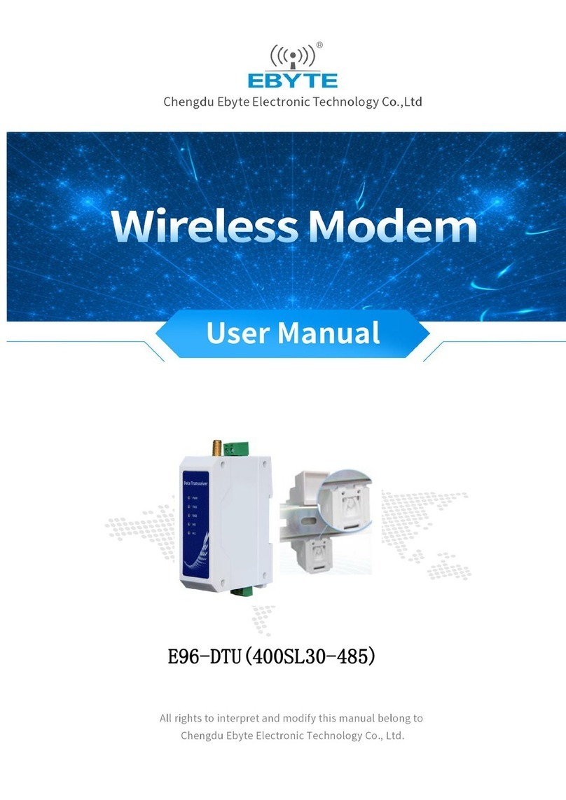 Ebyte E96-DTU Manuale utente