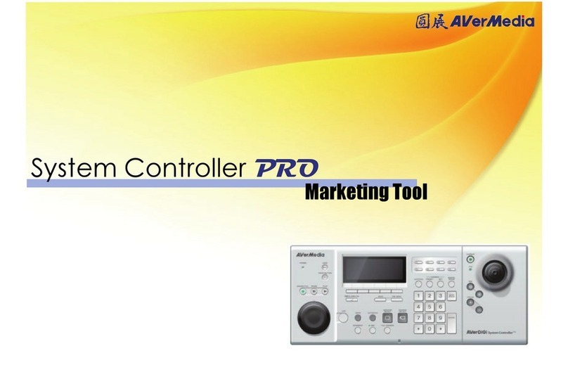 Avermedia System Controller PRO Manuale utente