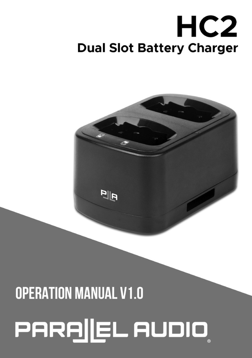 Parallel Audio HC2 Manuale utente Parallel Audio HC2 Manuale utente