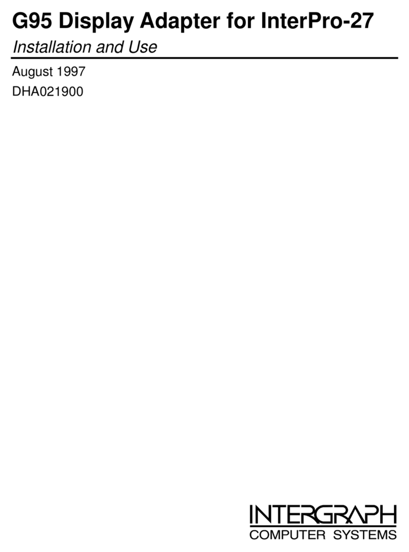 Intergraph G95 Guida rapida