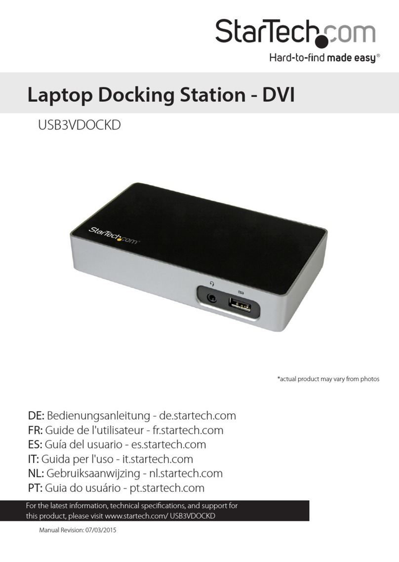 StarTech.com USB3VDOCKD Manuale utente