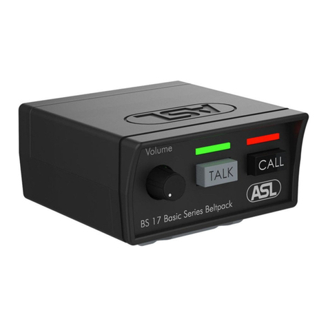 ASL INTERCOM BS 17 Manuale utente