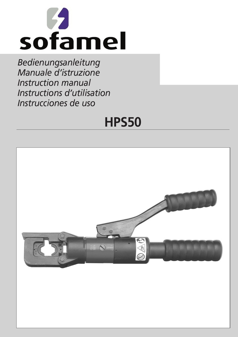Sofamel HPS50 Manuale utente