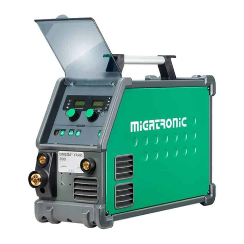Migatronic OMEGA3 YARD 300 Manuale utente