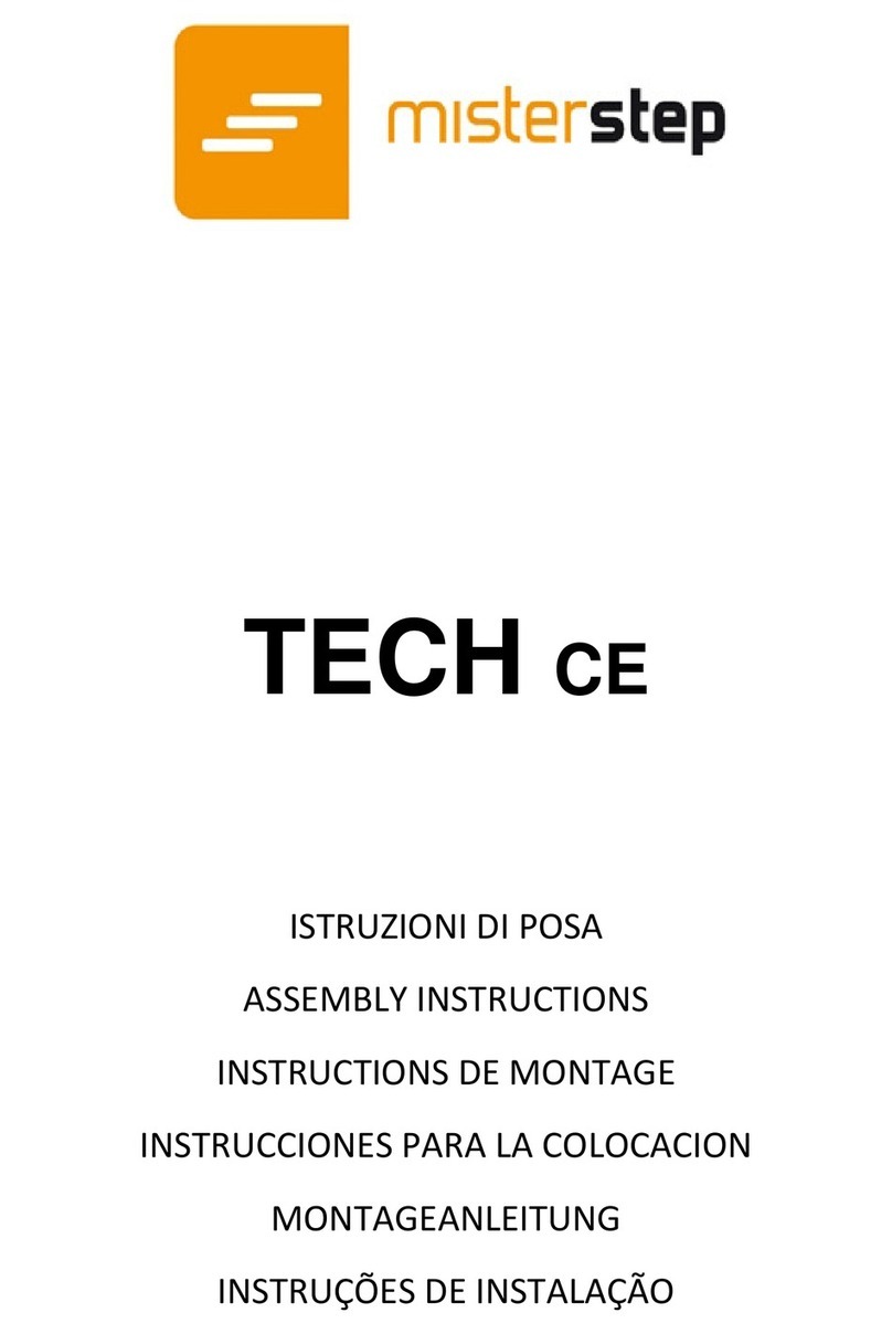 Misterstep TECH CE Manuale utente