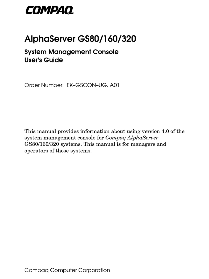 Compaq AlphaServer GS80 Manuale utente