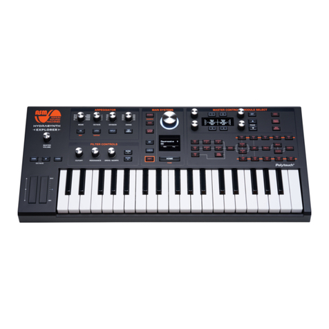 ASM Polytouch HYDRASYNTH EXPLORER Manuale utente