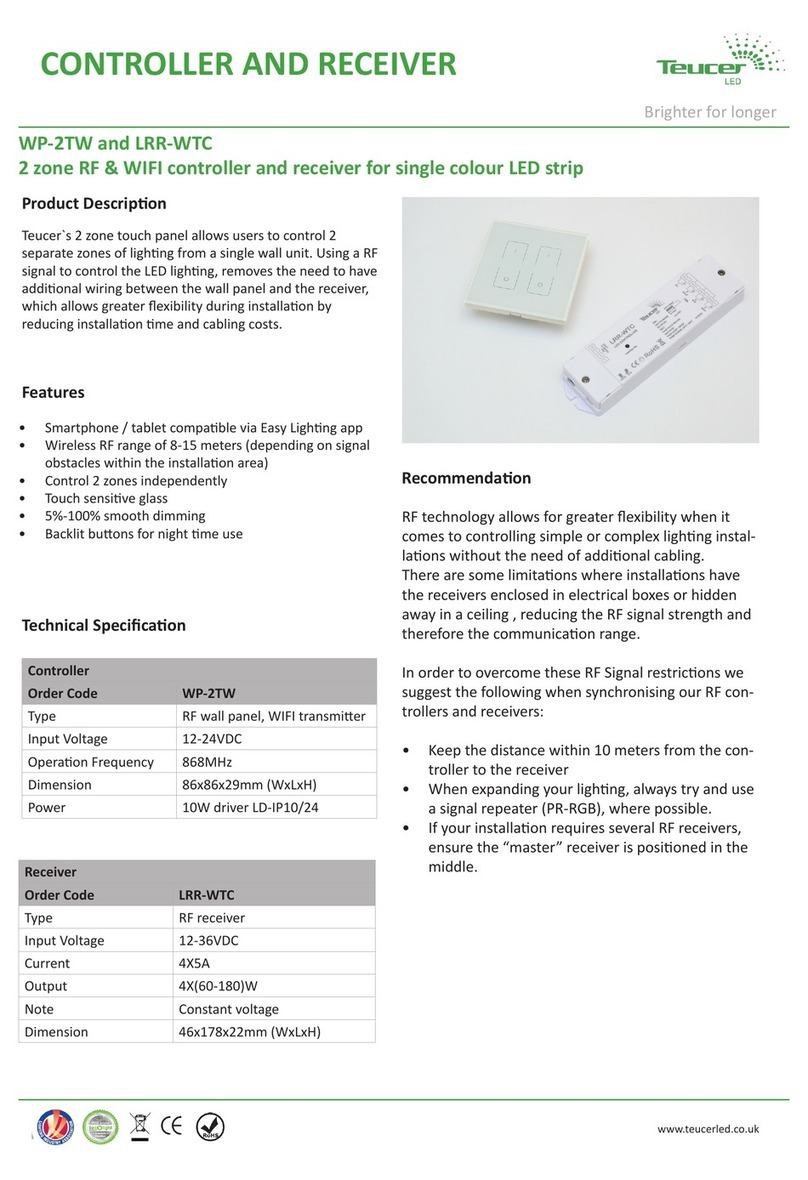 TEUCER WP-2TW Manuale utente