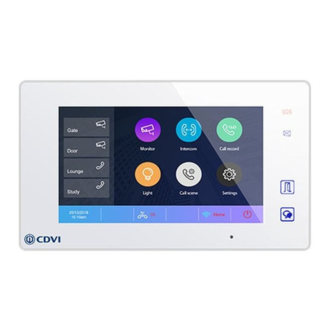 CDVI 2EASY CDV-47DX Manuale utente