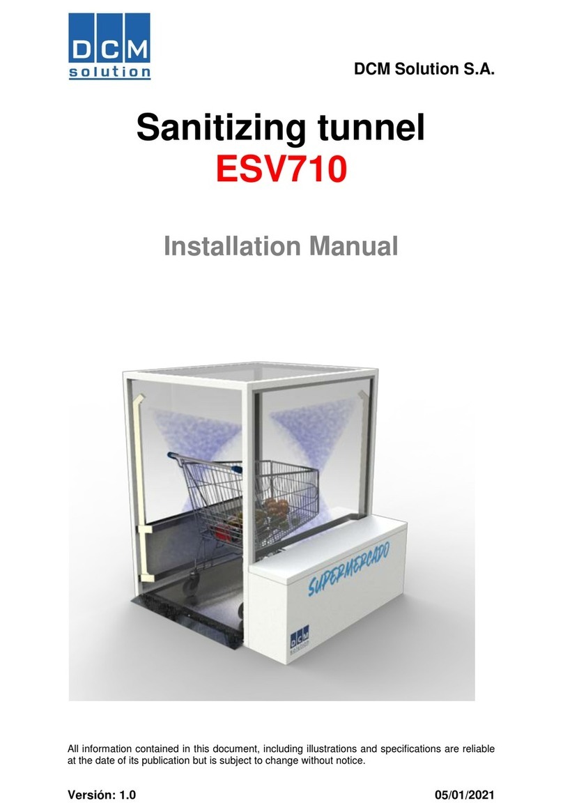 DCM SOLUTION ESV710 Manuale utente